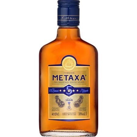 Metaxa 5' Μπράντυ 38% Αλκοόλ 200ml - aytothelo.gr