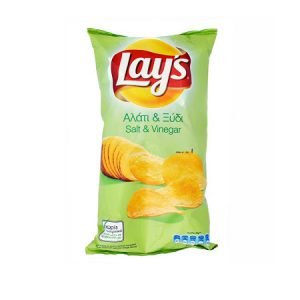 Lay's Πατατάκια Με Αλάτι & Ξύδι 130gr