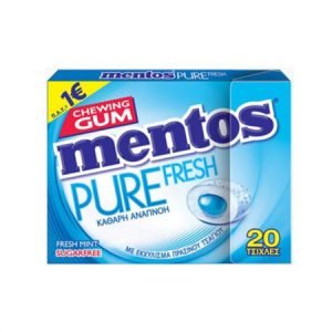 Mentos Pure Fresh Τσίκλες Freshmint 30gr